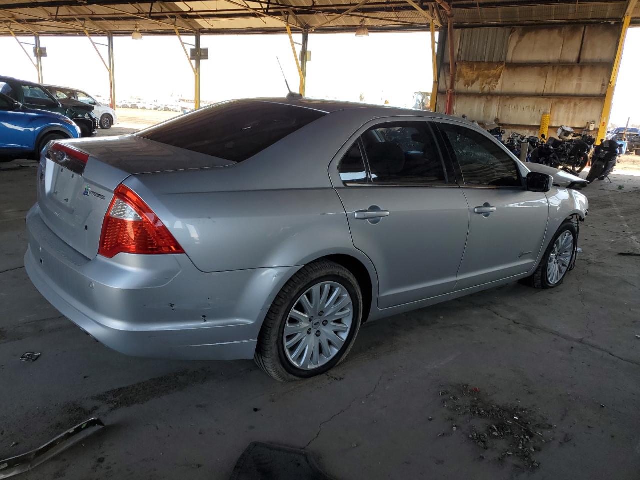 2011 Ford Fusion VIN 3FADP0L32BR110091 Copart auction photo, front end damage thumbnail 3