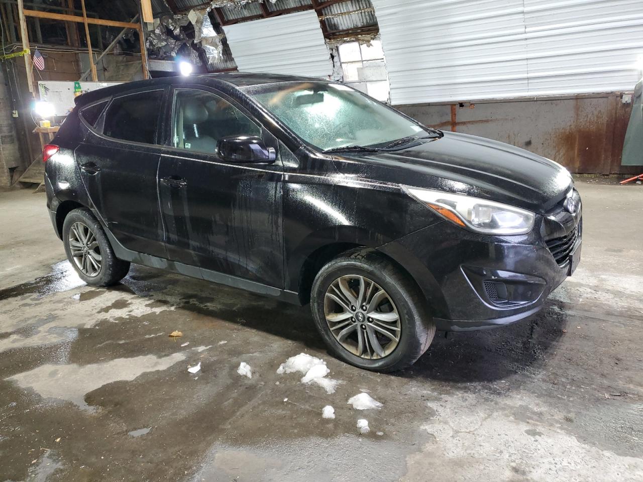2015 Hyundai Tucson VIN KM8JTCAFXFU987901 Copart auction photo, mechanical / front end damage thumbnail 4
