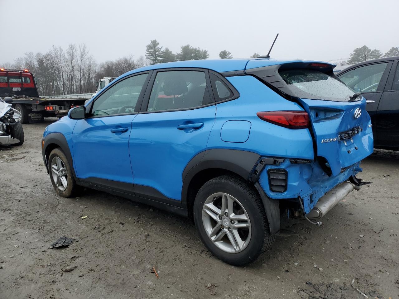 2019 Hyundai Kona VIN KM8K1CAAXKU368126 Copart auction photo, rear end damage thumbnail 2