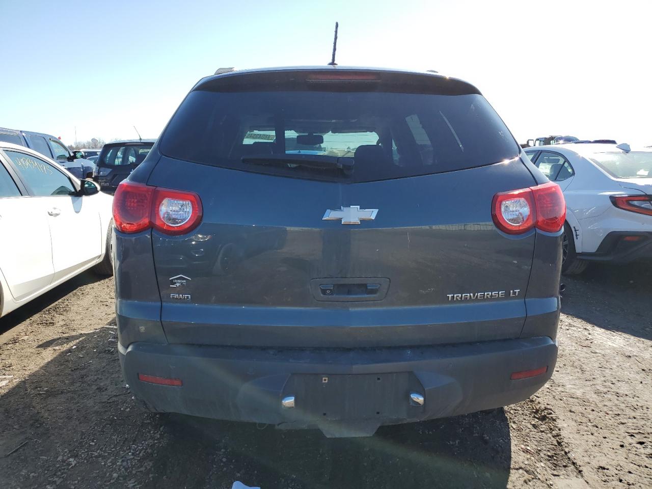 2011 Chevrolet Traverse VIN 1GNKVJED8BJ368734 Copart auction photo, front end / minor dent/scratches damage thumbnail 6