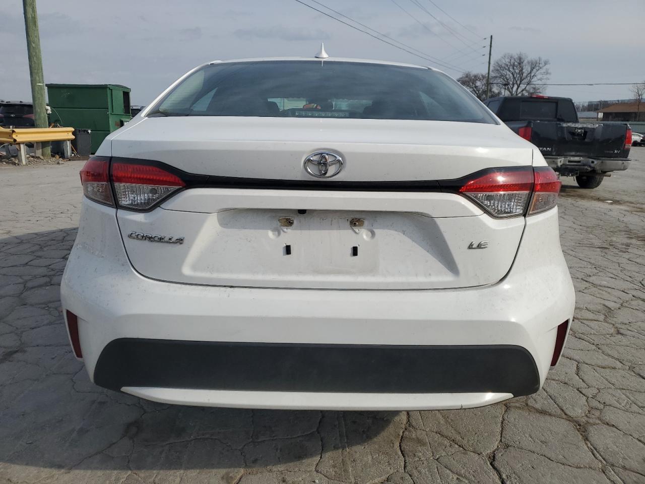 2020 Toyota Corolla VIN 5YFEPRAE9LP097645 Copart auction photo, front end / side damage thumbnail 6
