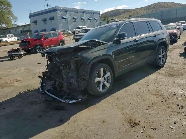 2021 Jeep Grand Cherokee VIN 1C4RJKBG7M8121674 Copart auction photo, front end / side damage thumbnail 11