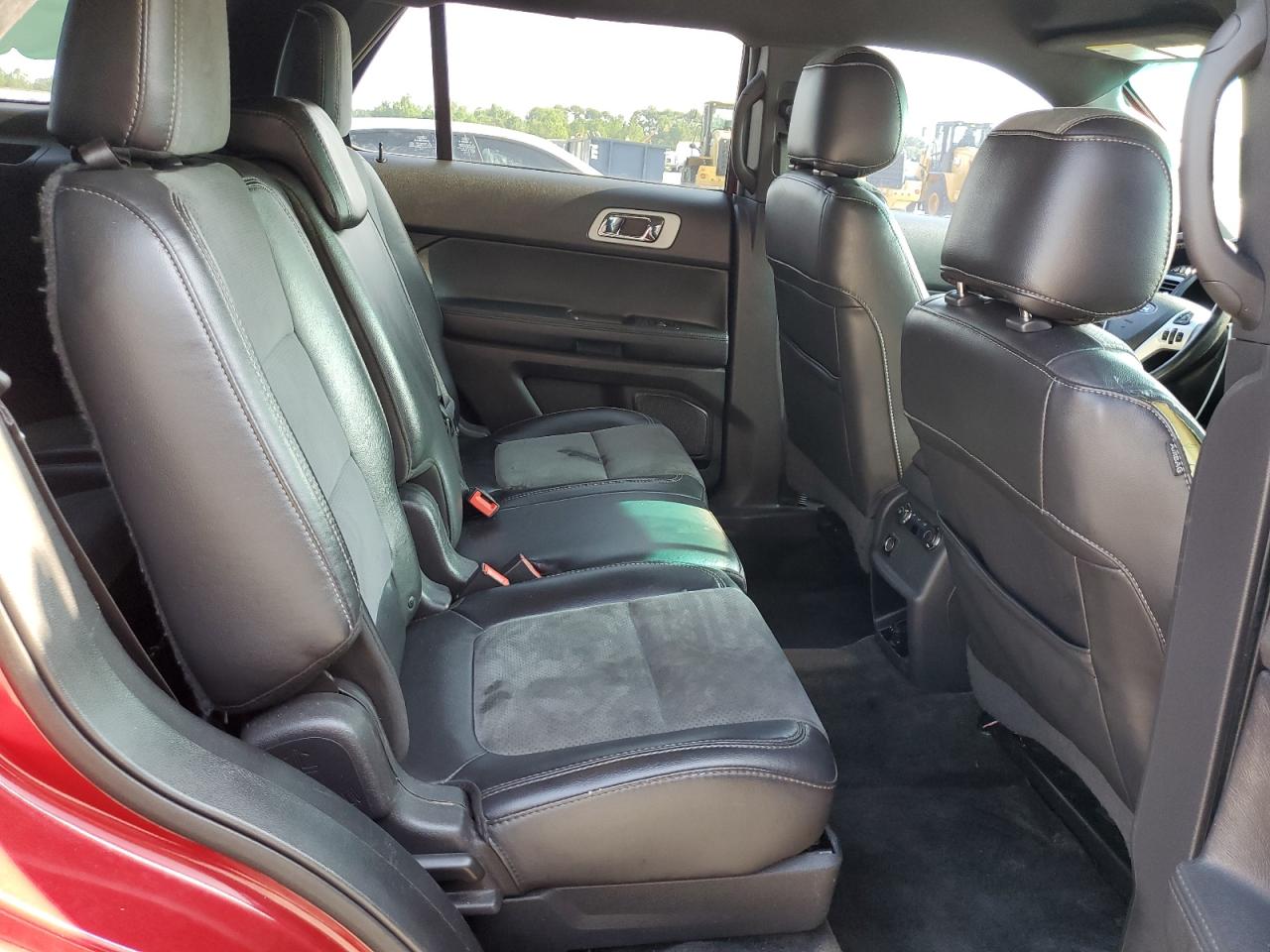 2015 Ford Explorer VIN 1FM5K7D8XFGA61277 Copart auction photo, front end / side damage thumbnail 12
