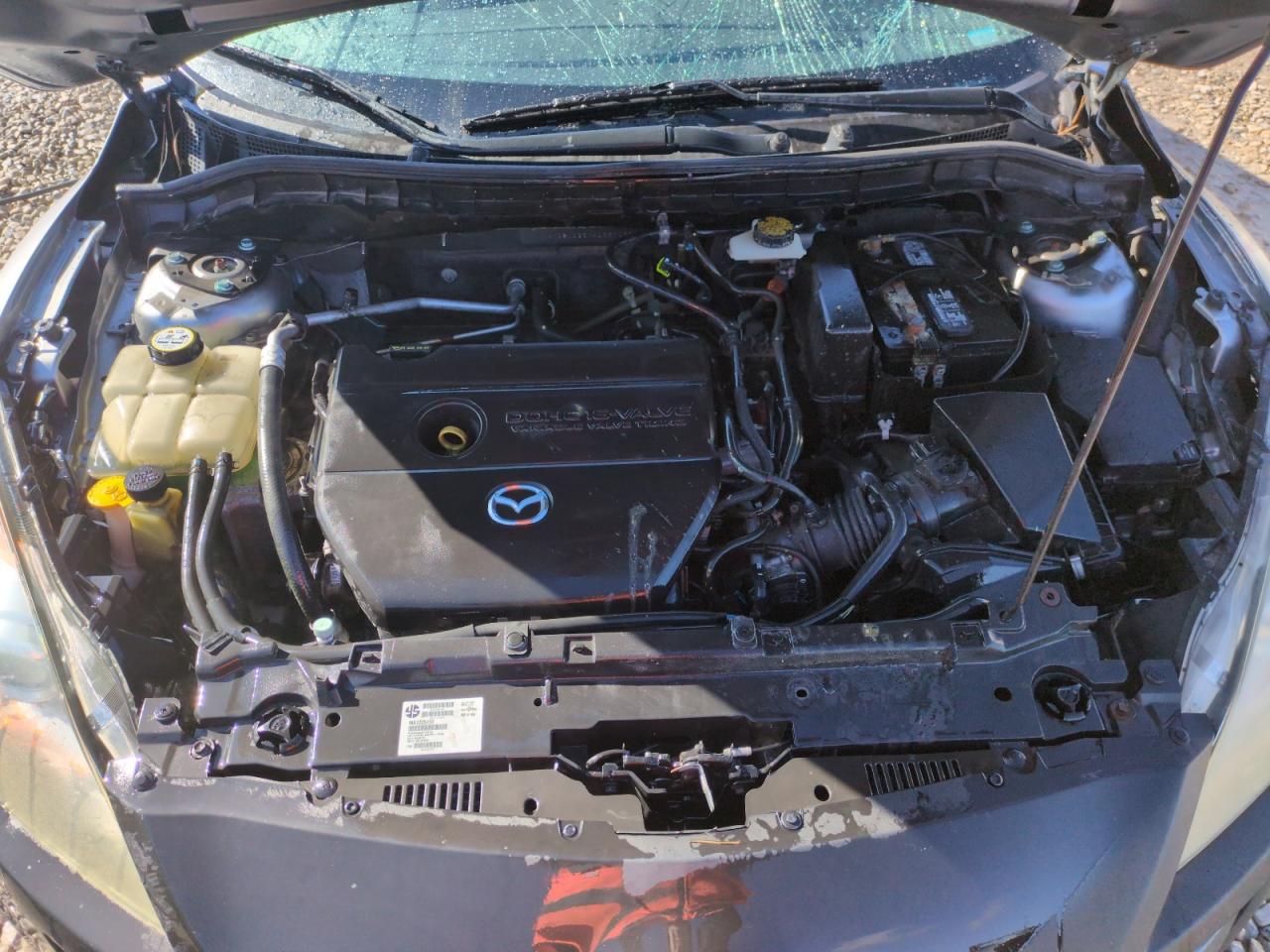 2010 Mazda 3 VIN JM1BL1S5XA1337172 Copart auction photo, front end damage thumbnail 11