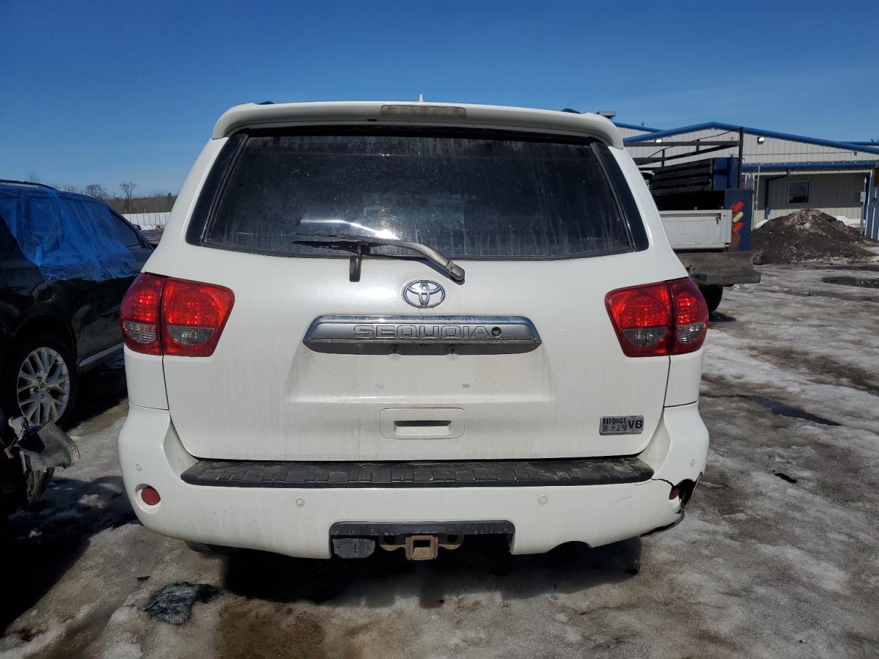 2012 Toyota Sequoia VIN 5TDDY5G17CS055231 Copart auction photo, front end / rear end damage thumbnail 6