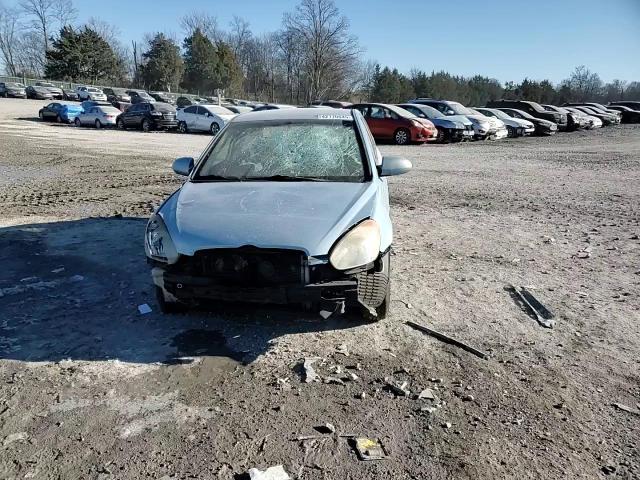 2009 Hyundai Accent VIN KMHCN46C79U334499 Copart auction photo, front end / top/roof damage thumbnail 11