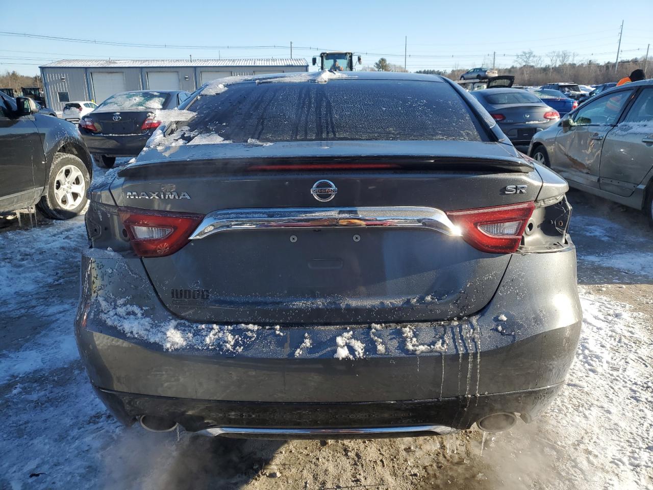 2017 Nissan Maxima VIN 1N4AA6AP3HC414129 Copart auction photo, rear end damage thumbnail 6