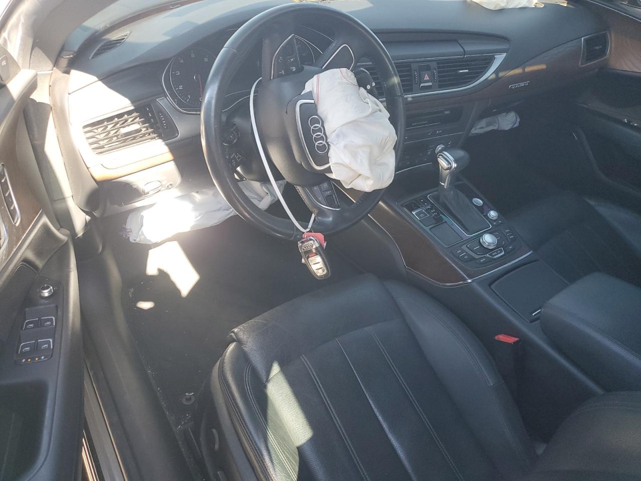 2014 Audi A7 VIN WAU2GAFC3EN159596 Copart auction photo, front end damage thumbnail 8