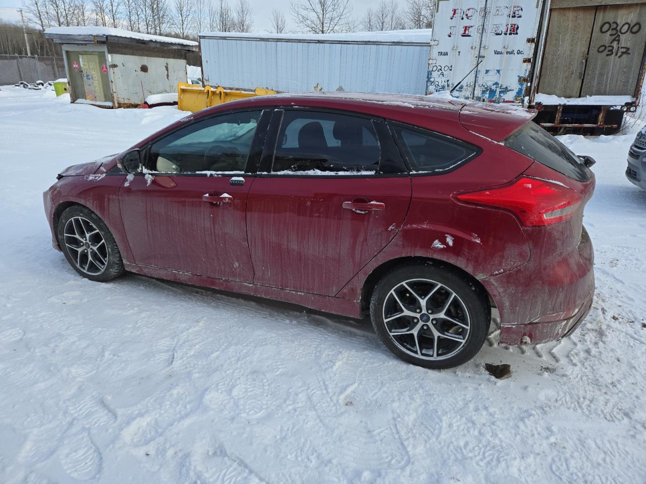 2015 Ford Focus VIN 1FADP3K24FL376887 Copart auction photo, front end damage thumbnail 2