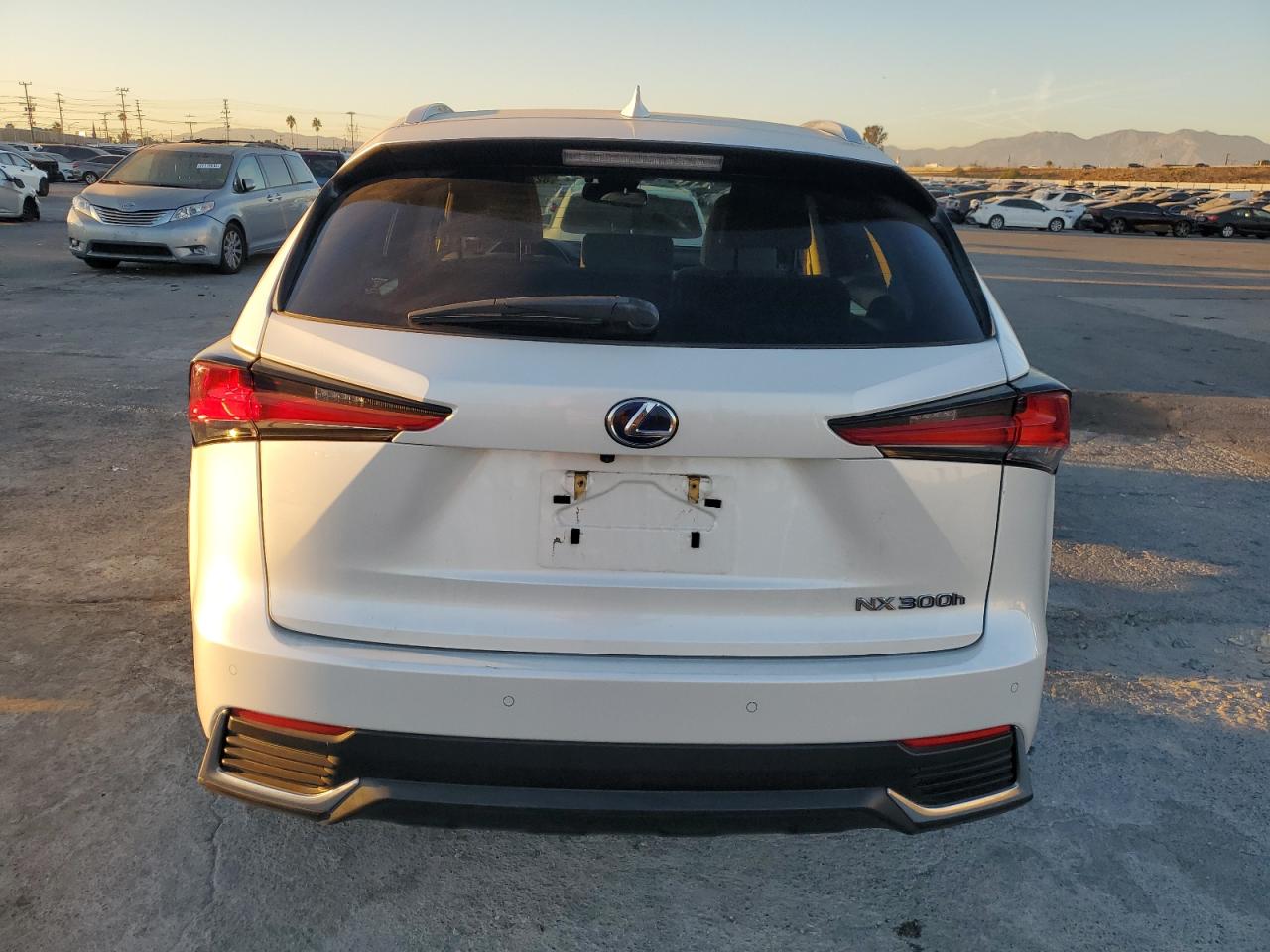 2021 Lexus NX VIN JTJGJRDZ7M2155662 Copart auction photo, all over damage thumbnail 6