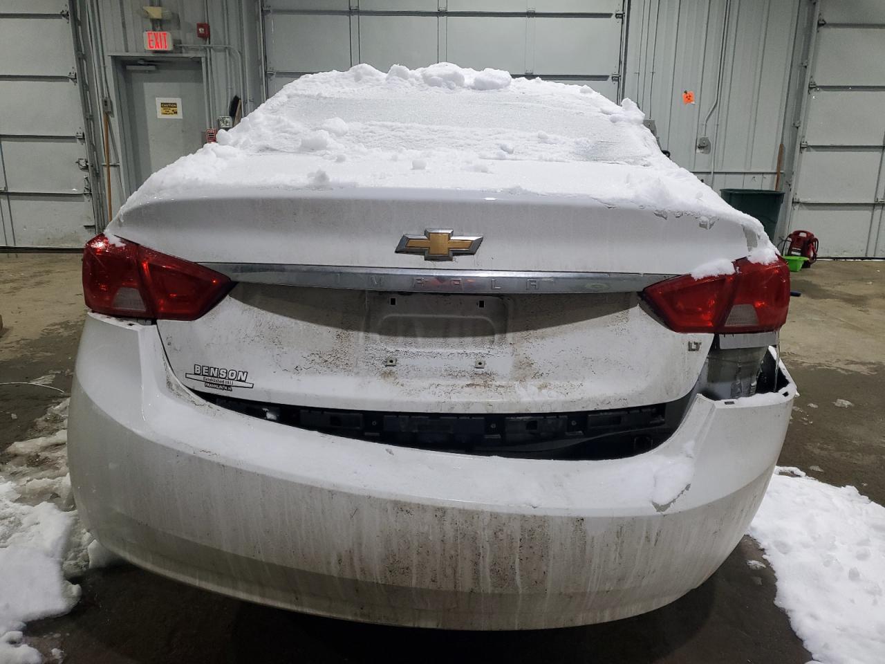 2019 Chevrolet Impala VIN 1G11Z5SA7KU141407 Copart auction photo, all over / side damage thumbnail 6