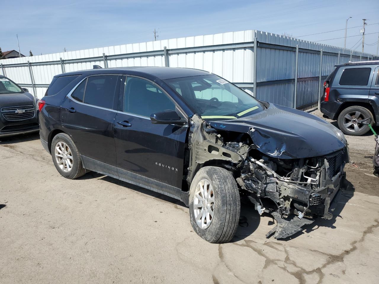 2020 Chevrolet Equinox VIN 2GNAXTEV6L6176155 Copart auction photo, front end damage thumbnail 4