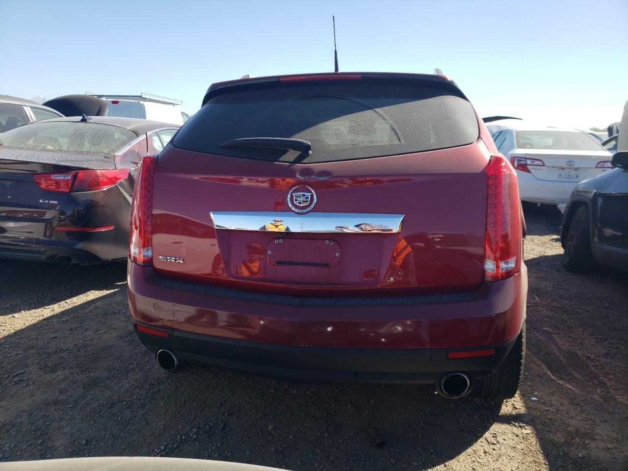 2011 Cadillac SRX VIN 3GYFNAEY8BS614509 Copart auction photo, all over / undercarriage damage thumbnail 6