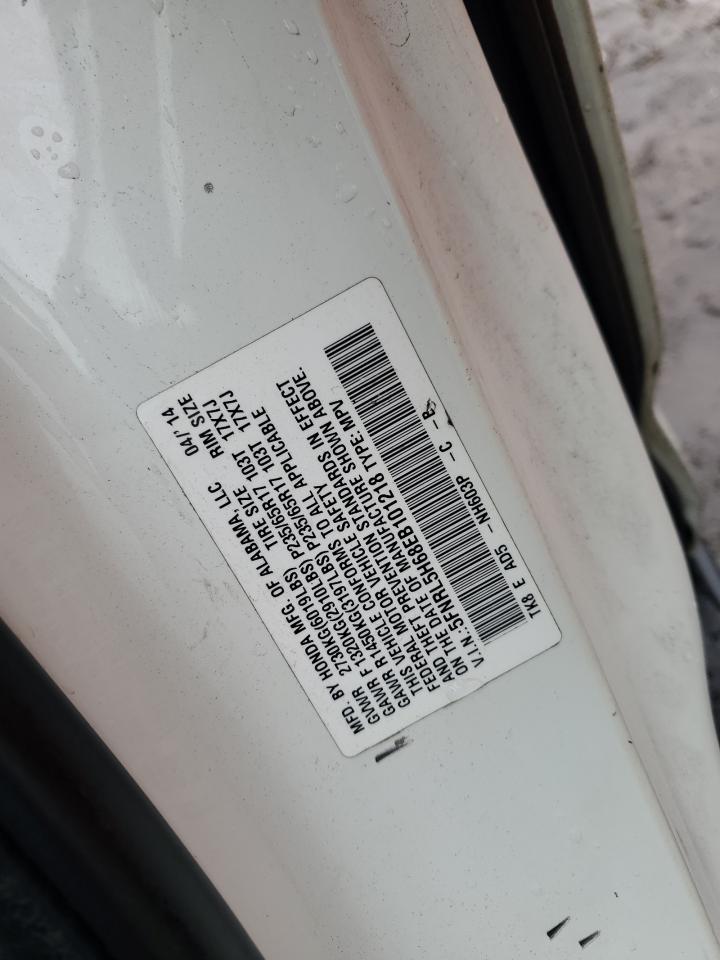 2014 Honda Odyssey VIN 5FNRL5H68EB101218 Copart auction photo, vandalism damage thumbnail 13