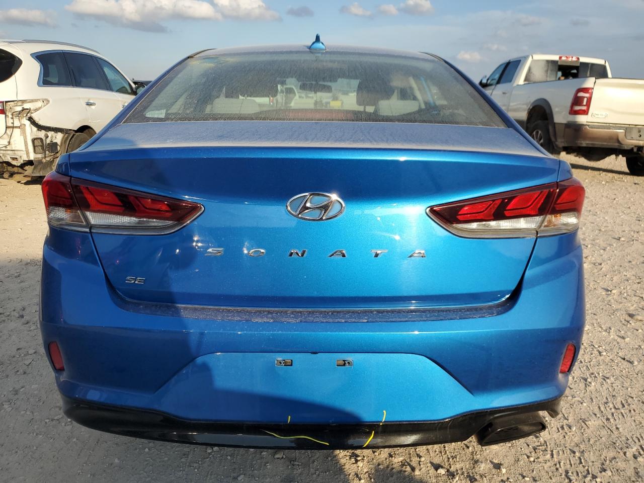 2018 Hyundai Sonata VIN 5NPE24AF2JH618838 Copart auction photo, undercarriage / all over damage thumbnail 6