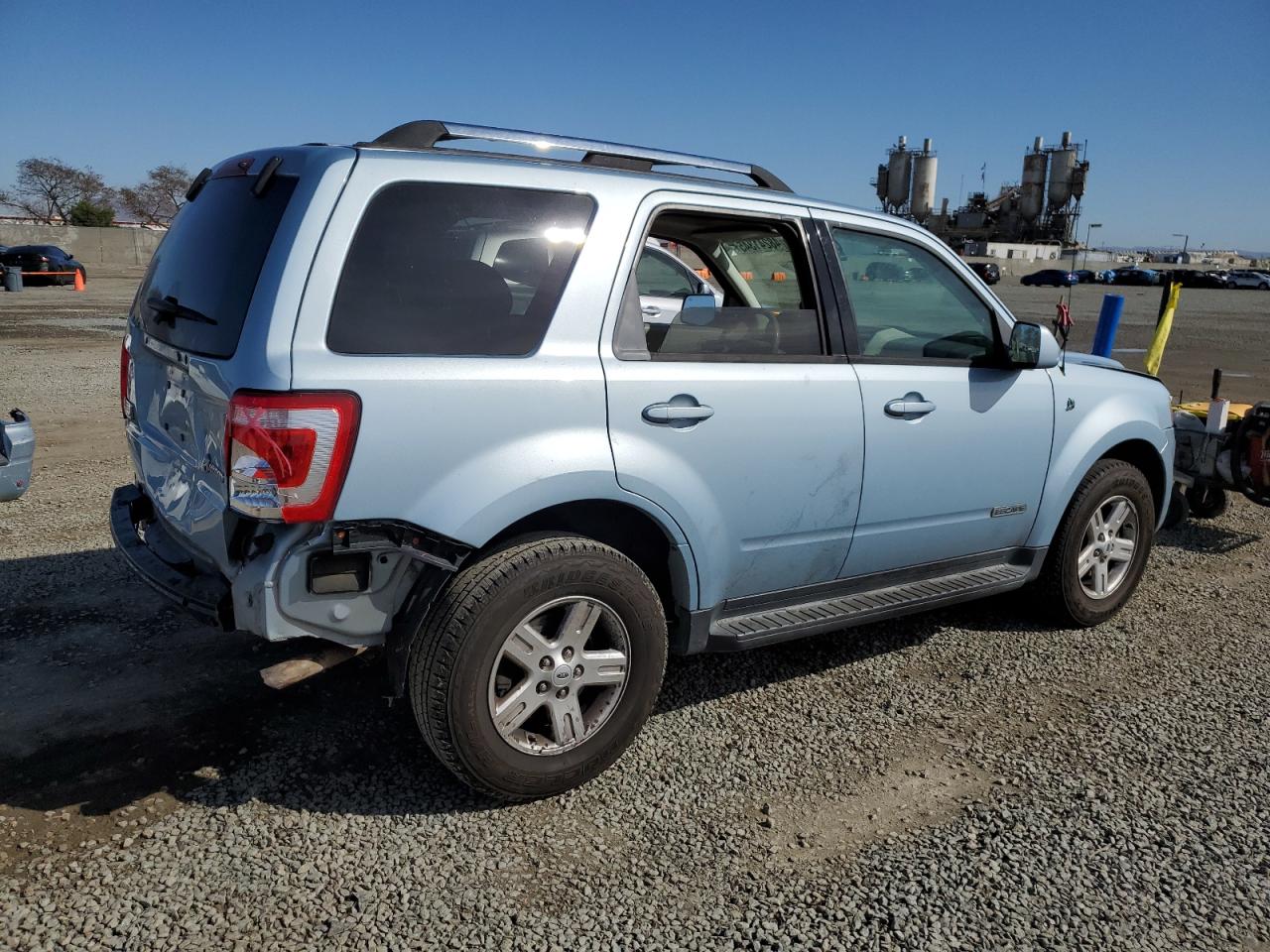 2008 Ford Escape VIN 1FMCU49HX8KA22164 Copart auction photo, rear end damage thumbnail 3