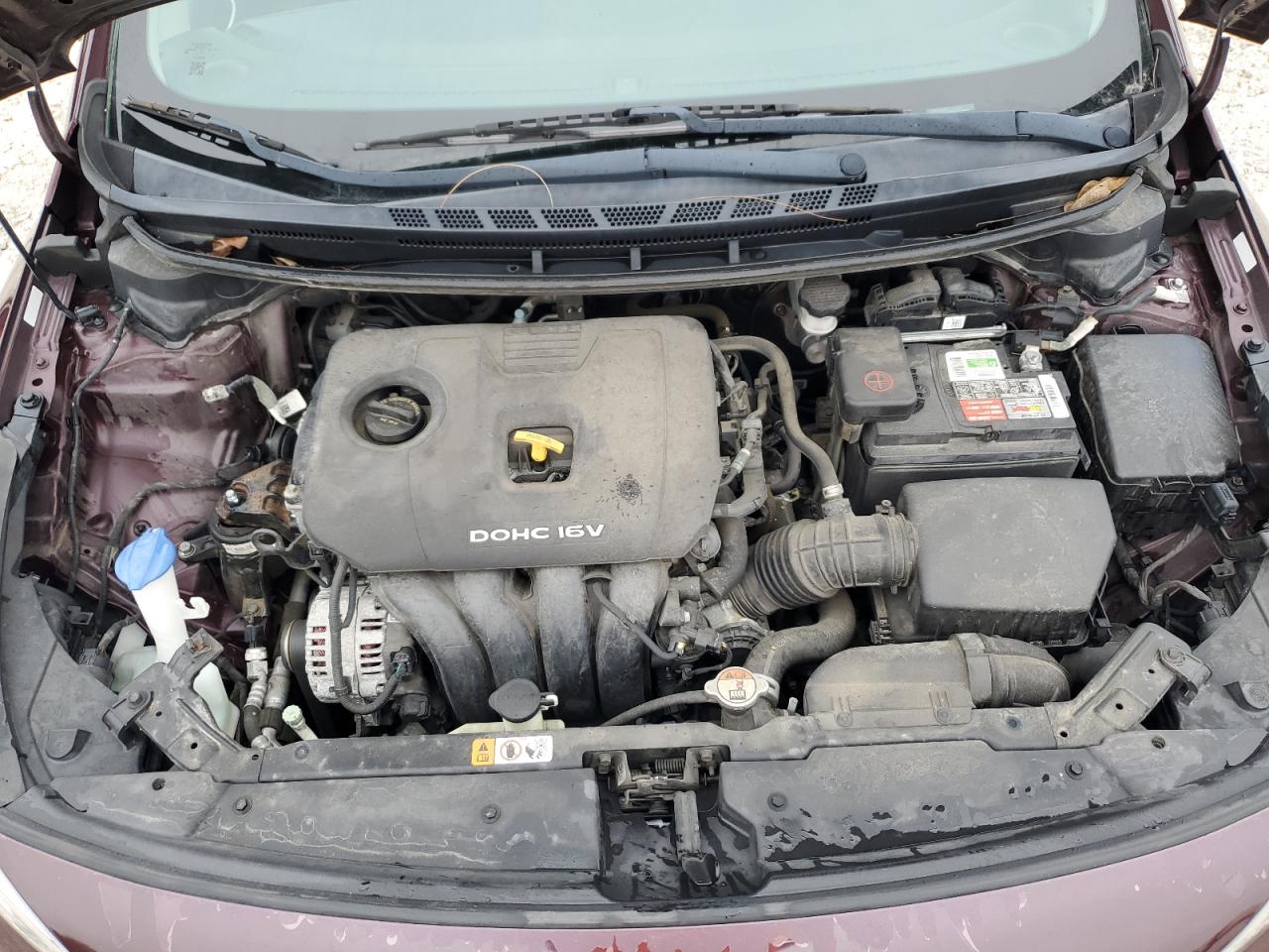 2017 KIA Forte VIN 3KPFK4A70HE140818 Copart auction photo, water/flood / all over damage thumbnail 11