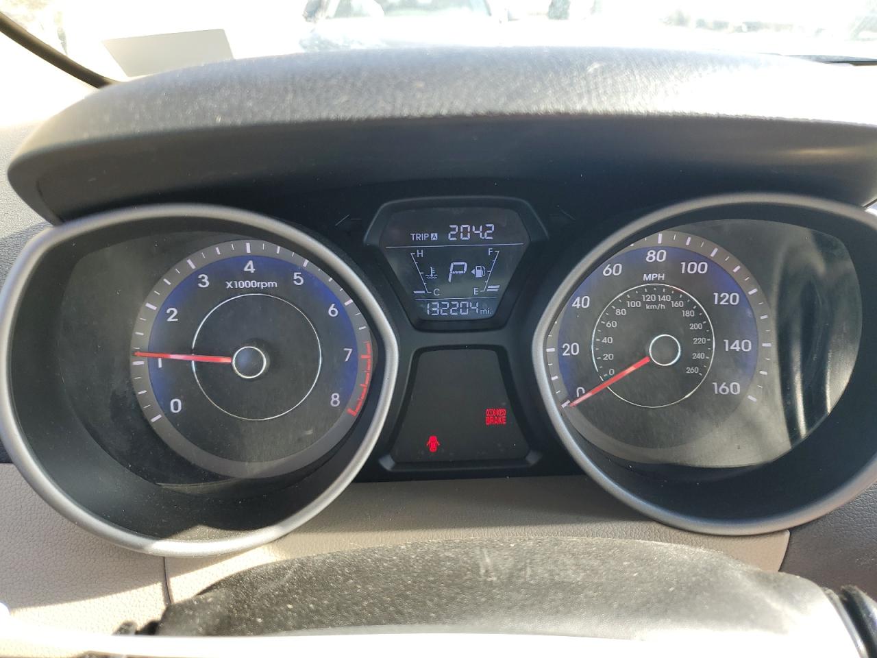 2015 Hyundai Elantra VIN KMHDH4AE4FU379366 Copart auction photo, front end / mechanical damage thumbnail 9