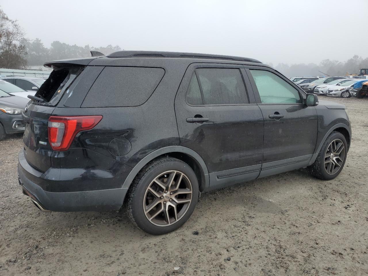 2016 Ford Explorer VIN 1FM5K8GT6GGA82618 Copart auction photo, all over damage thumbnail 3