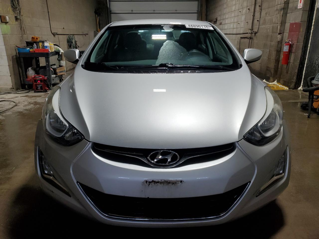 2015 Hyundai Elantra VIN 5NPDH4AE5FH551547 Copart auction photo, vandalism damage thumbnail 5