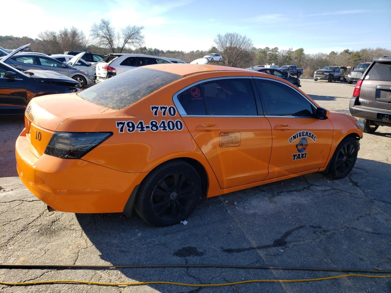 2009 Honda Accord VIN JHMCP26389C011117 Copart auction photo, all over / mechanical damage thumbnail 3