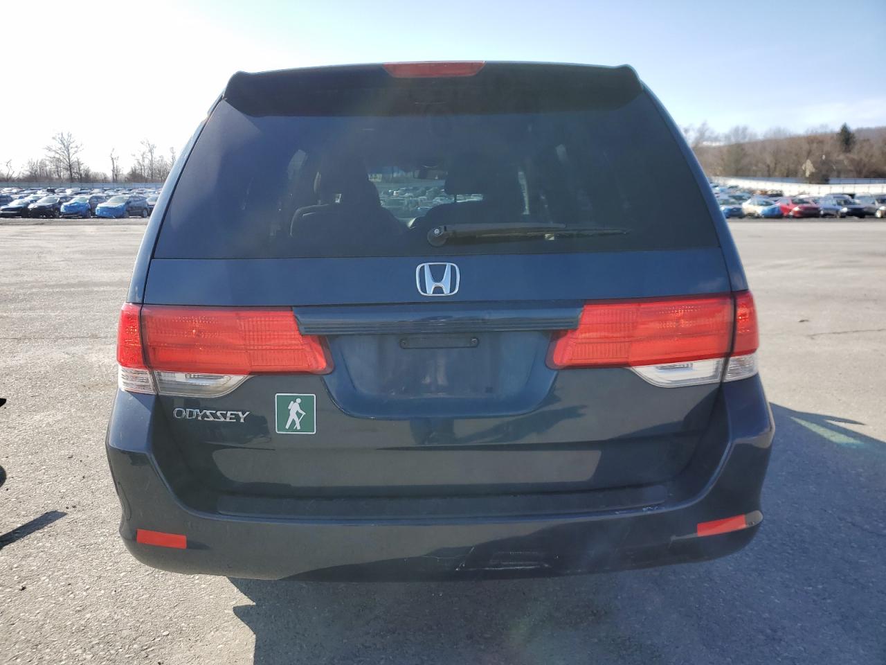 2009 Honda Odyssey VIN 5FNRL38429B412572 Copart auction photo, front end damage thumbnail 6
