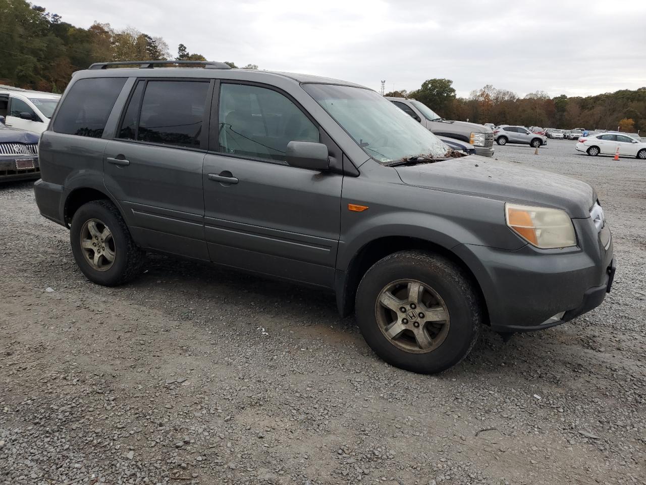 2007 Honda Pilot VIN 5FNYF18417B016251 Copart auction photo, side / minor dent/scratches damage thumbnail 4