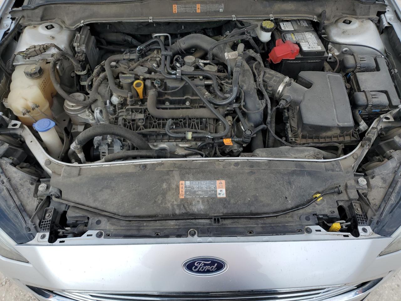 2019 Ford Fusion VIN 3FA6P0HD5KR132662 Copart auction photo, rear end damage thumbnail 12