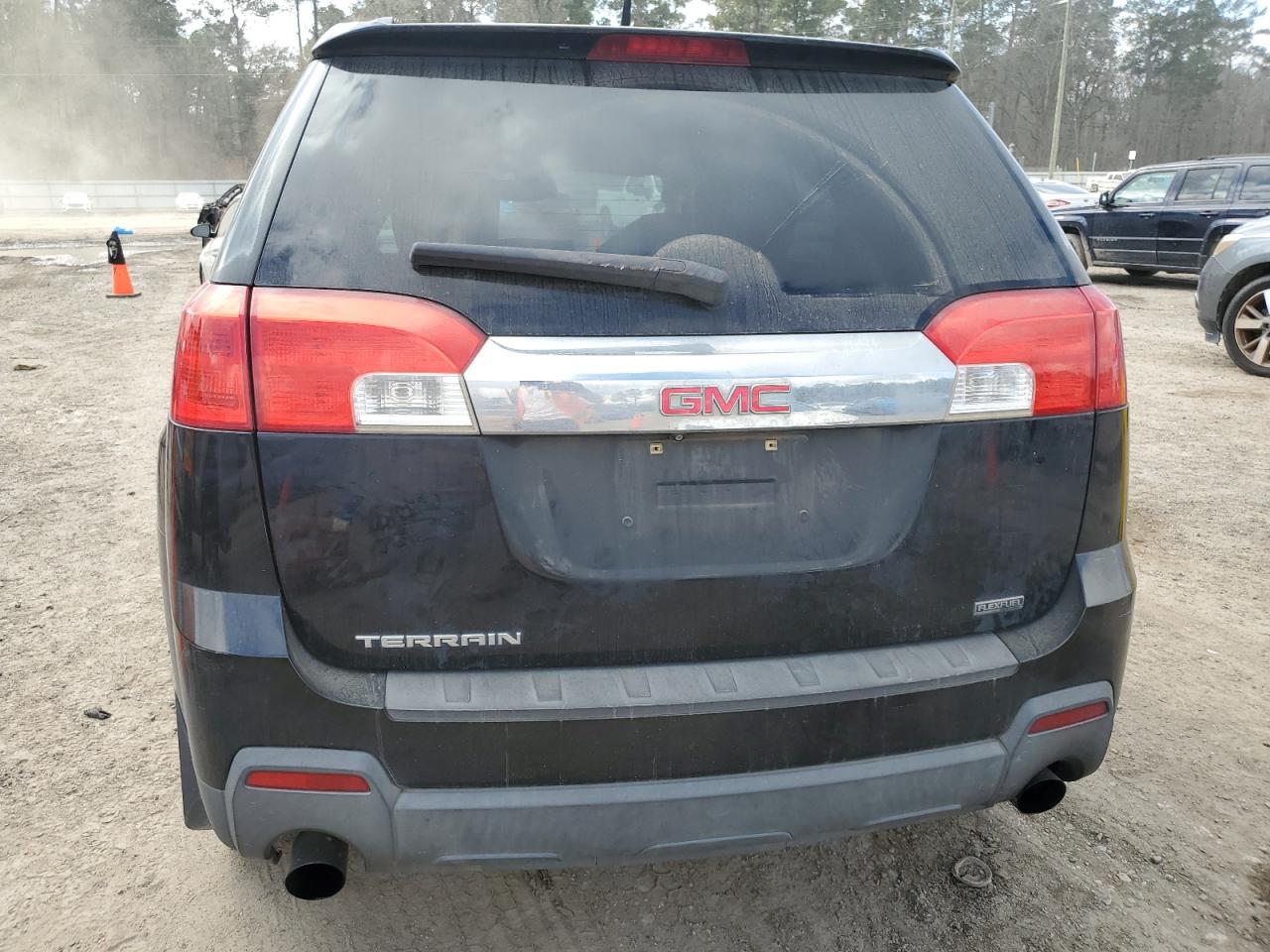 2011 GMC Terrain VIN 2CTFLUE52B6214449 Copart auction photo, side / front end damage thumbnail 6