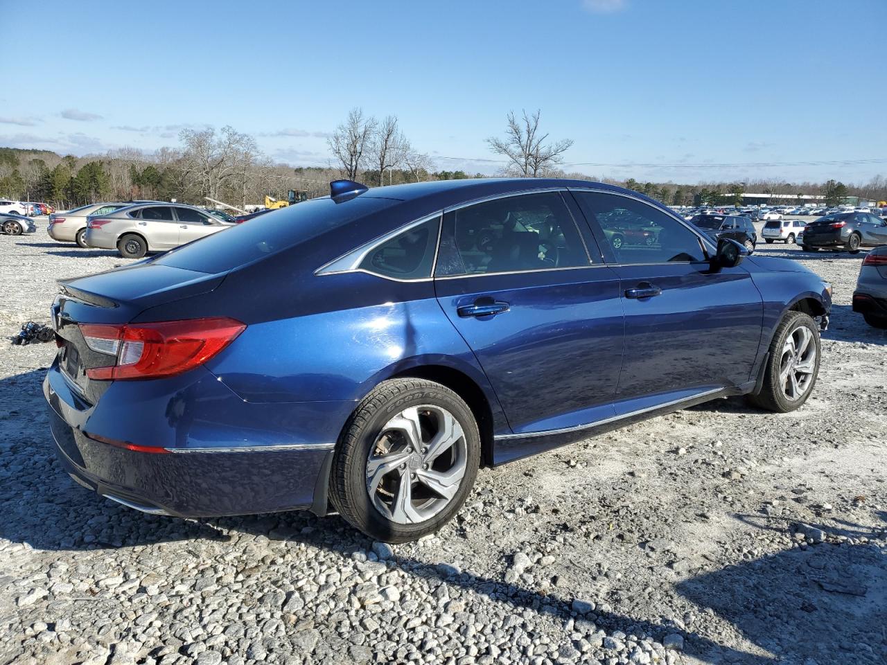 2019 Honda Accord VIN 1HGCV1F56KA013096 Copart auction photo, front end damage thumbnail 3