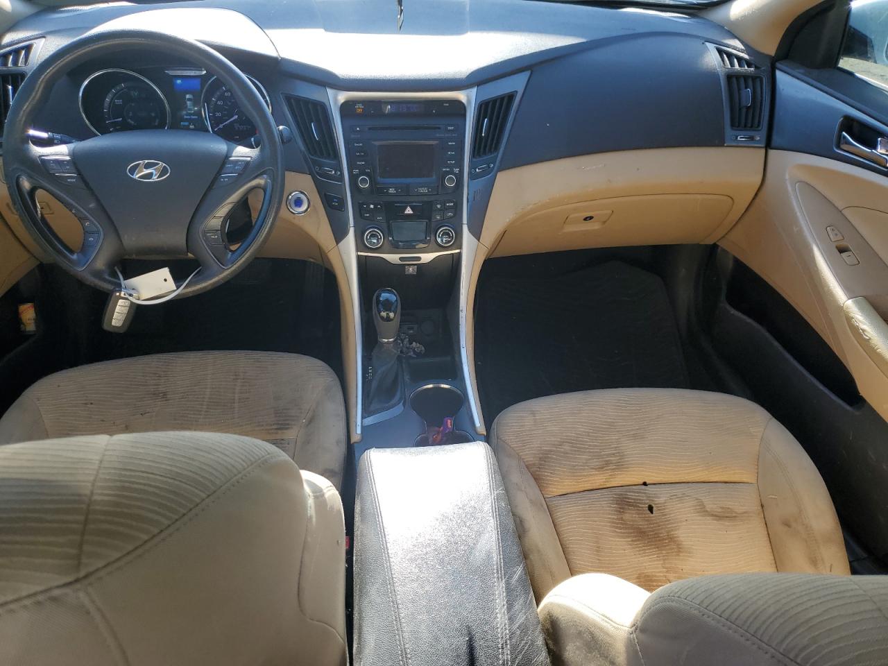 2015 Hyundai Sonata VIN KMHEC4A46FA133740 Copart auction photo, all over damage thumbnail 8