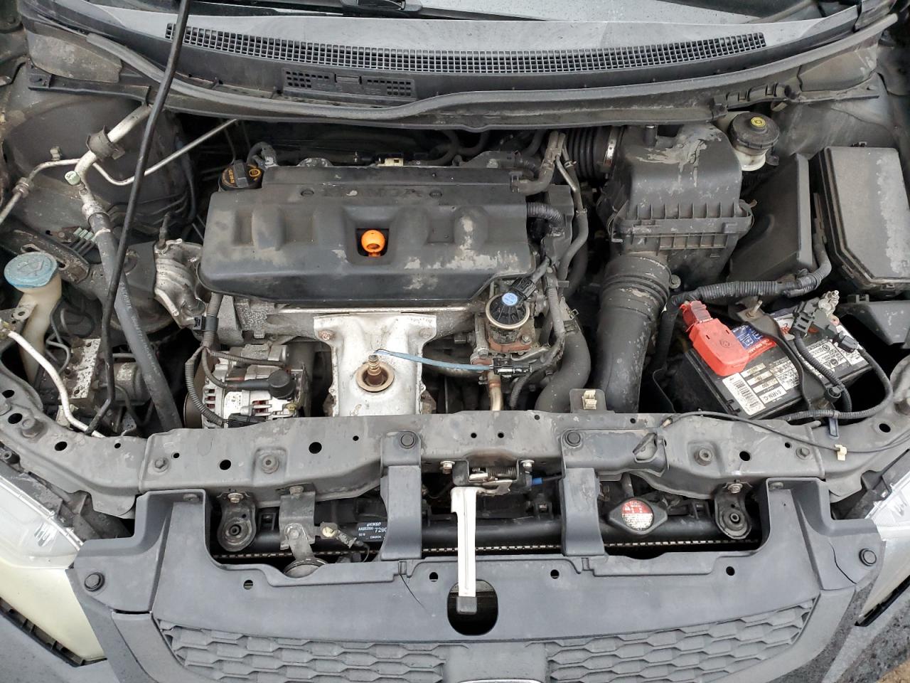 2012 Honda Civic VIN 2HGFG3B09CH514189 Copart auction photo, side / front end damage thumbnail 11