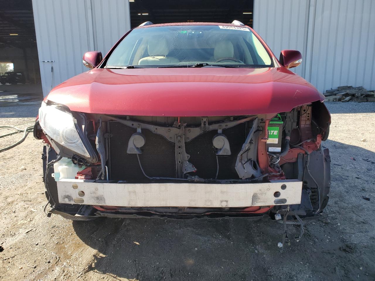 2010 Lexus RX VIN 2T2BK1BA4AC039093 Copart auction photo, front end / minor dent/scratches damage thumbnail 5