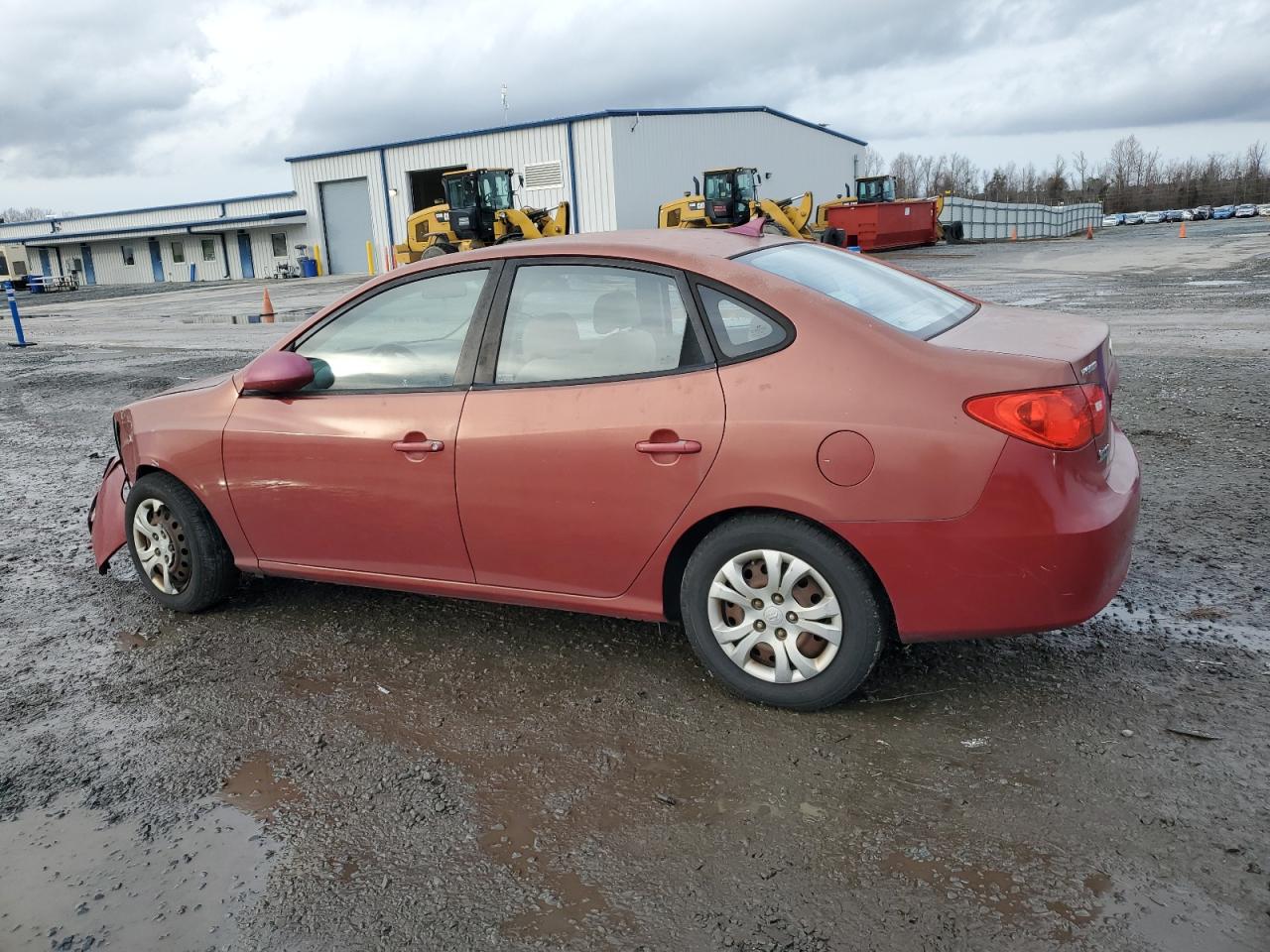 2009 Hyundai Elantra VIN KMHDU46D59U747750 Copart auction photo, front end damage thumbnail 2
