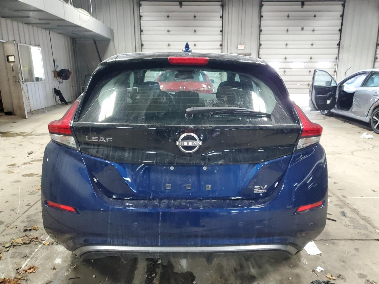 2024 Nissan Leaf VIN 1N4CZ1CV6RC551017 Copart auction photo, all over damage thumbnail 6