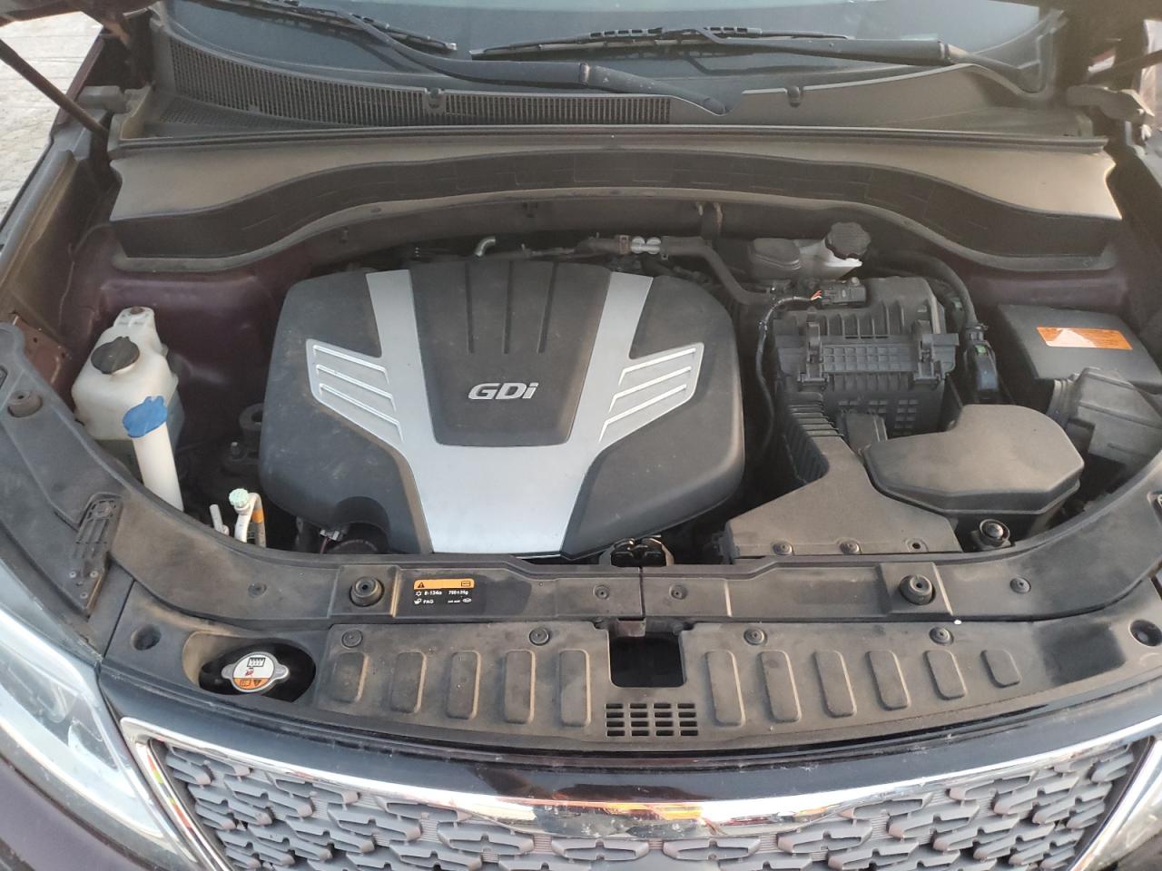 2015 KIA Sorento VIN 5XYKWDA71FG630607 Copart auction photo, side / front end damage thumbnail 12