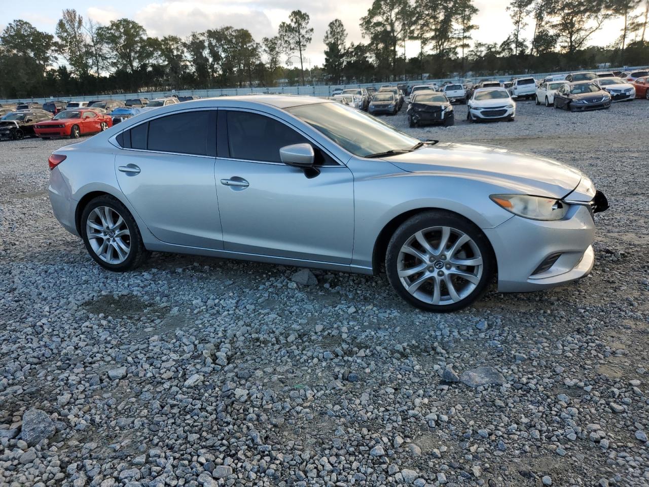 2017 Mazda 6 VIN JM1GL1V54H1129364 Copart auction photo, front end damage thumbnail 4