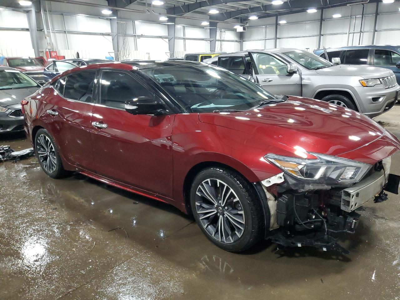2017 Nissan Maxima VIN 1N4AA6APXHC408554 Copart auction photo, front end damage thumbnail 4