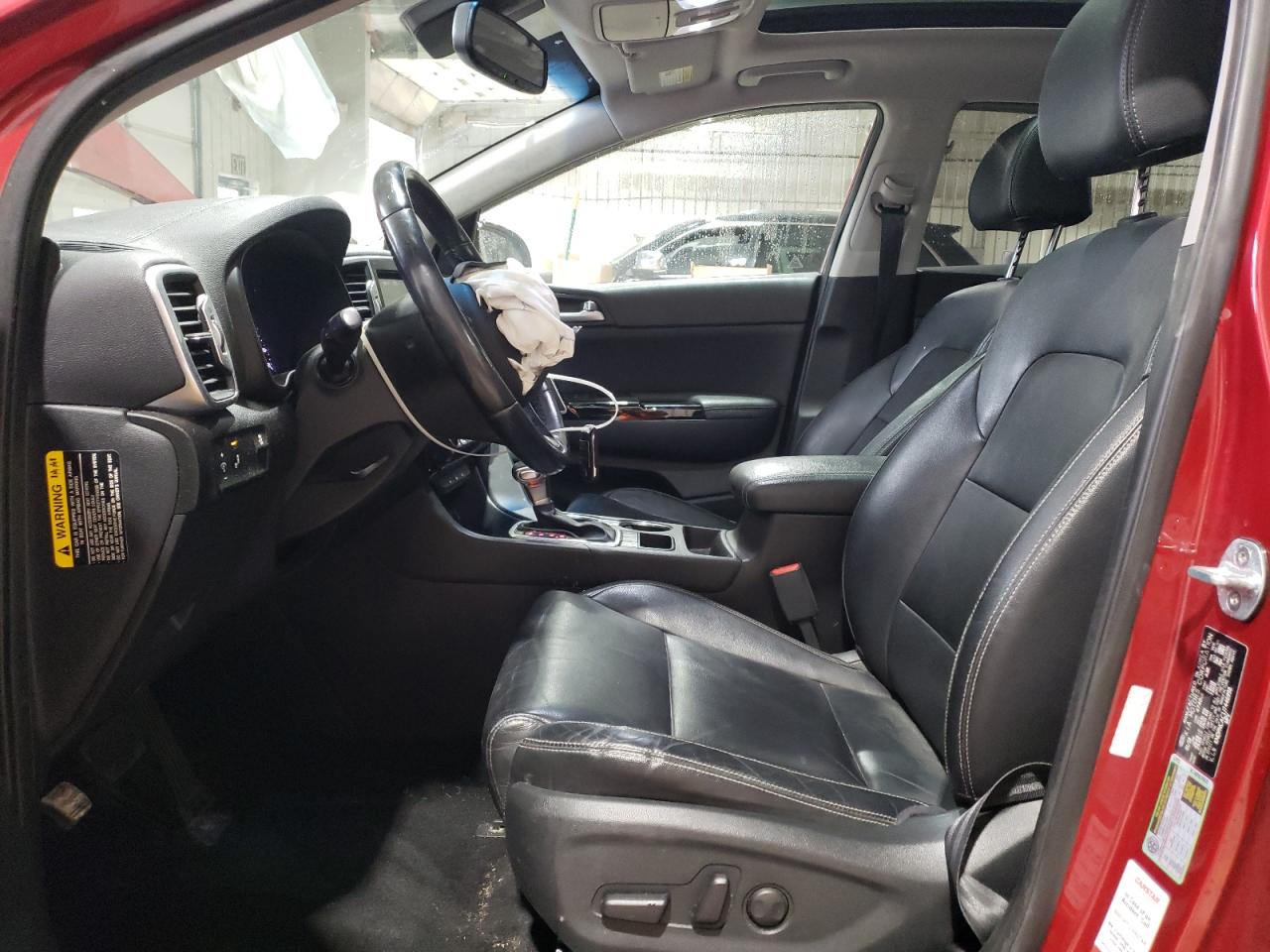 2018 KIA Sportage VIN KNDPNCAC1J7446998 Copart auction photo, front end damage thumbnail 7