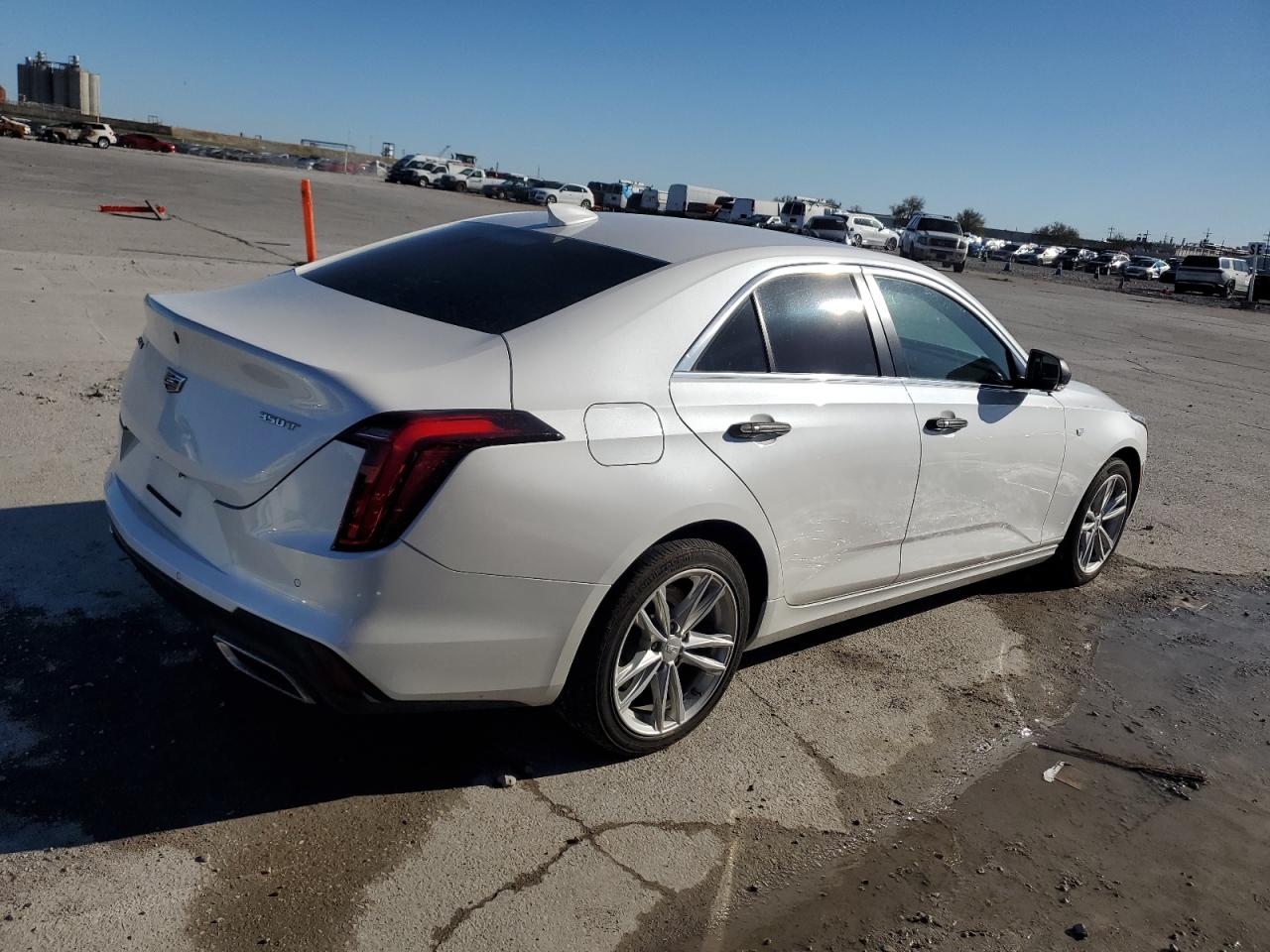 2023 Cadillac CT4 VIN 1G6DJ5RK4P0143238 Copart auction photo, front end damage thumbnail 3