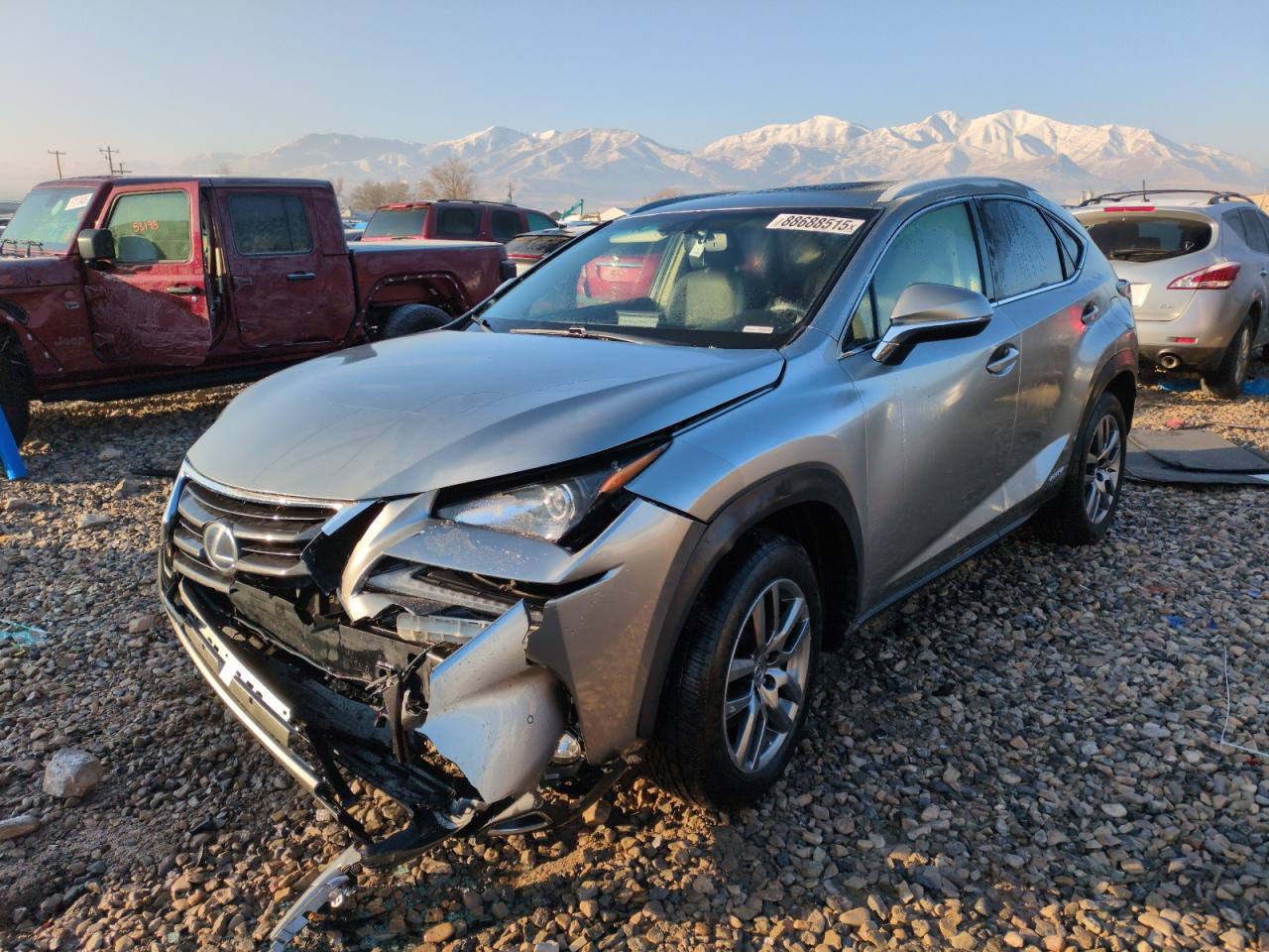 2016 Lexus NX VIN JTJBJRBZ0G2041813