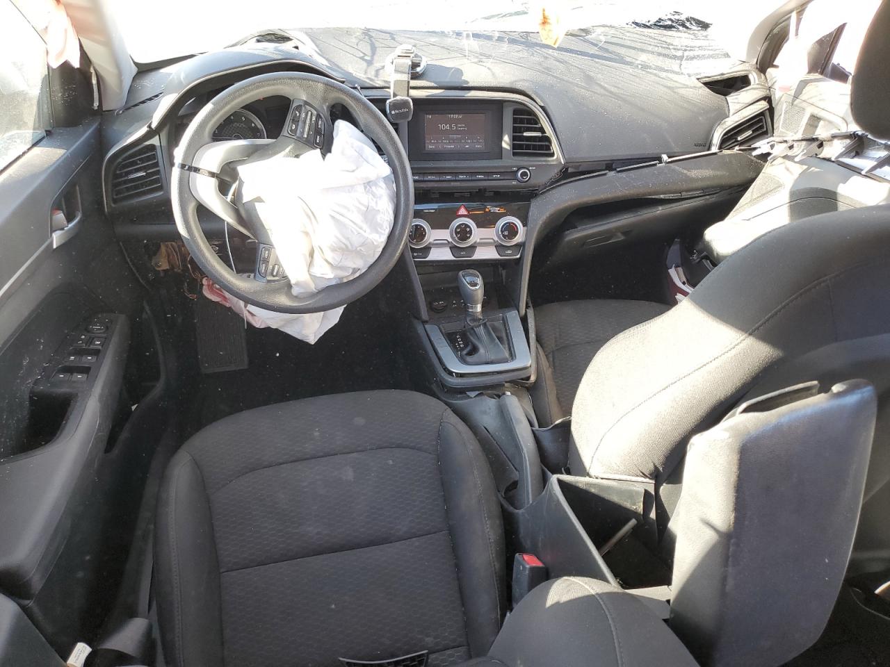 2019 Hyundai Elantra VIN 5NPD74LF3KH492677 Copart auction photo, all over damage thumbnail 8