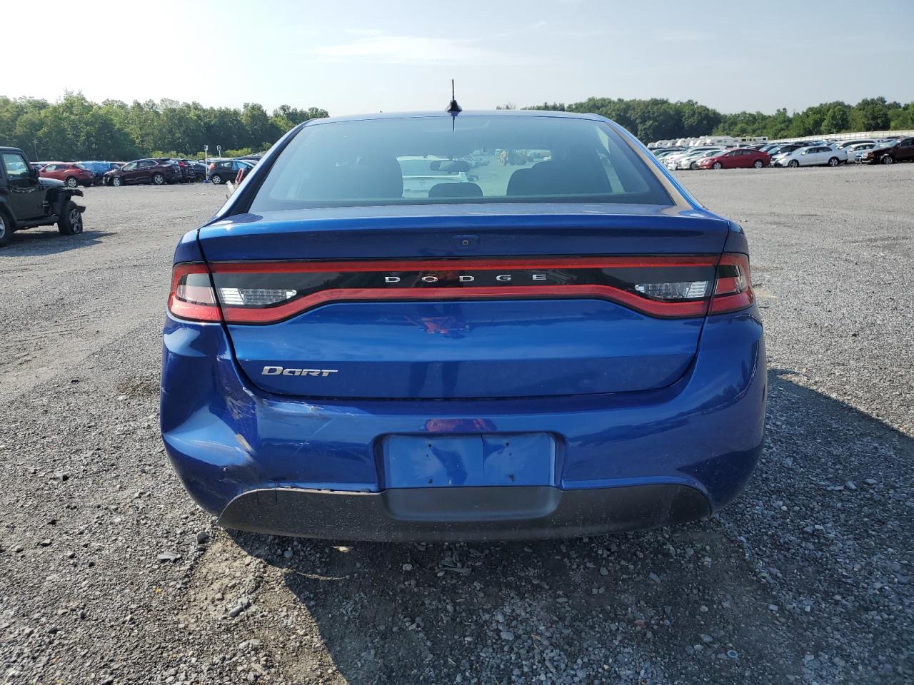 2013 Dodge Dart VIN 1C3CDFBA7DD204369 Copart auction photo, side / rear end damage thumbnail 6