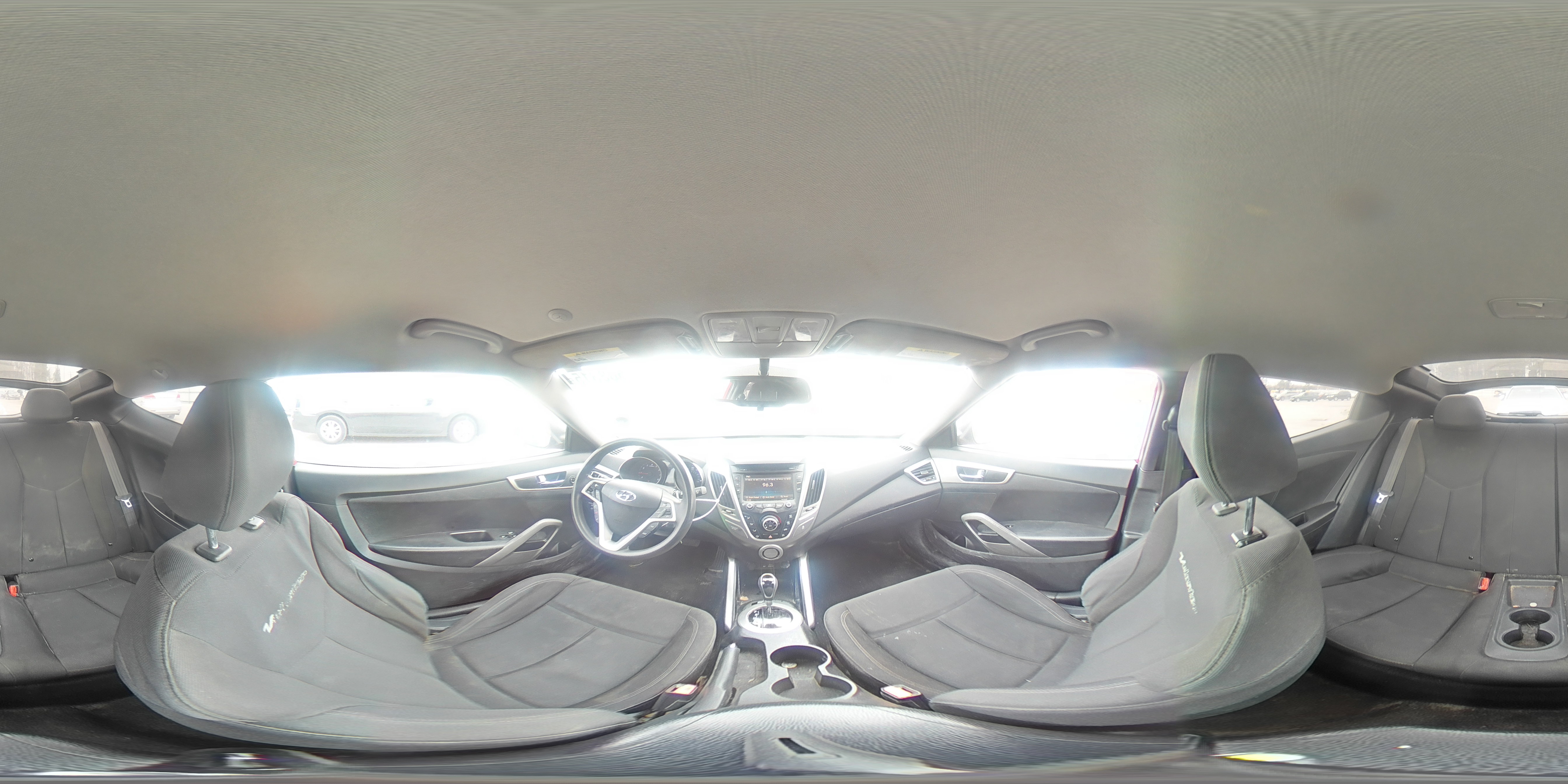 2014 Hyundai Veloster VIN KMHTC6AD8EU209068 Copart auction photo, front end damage thumbnail 12