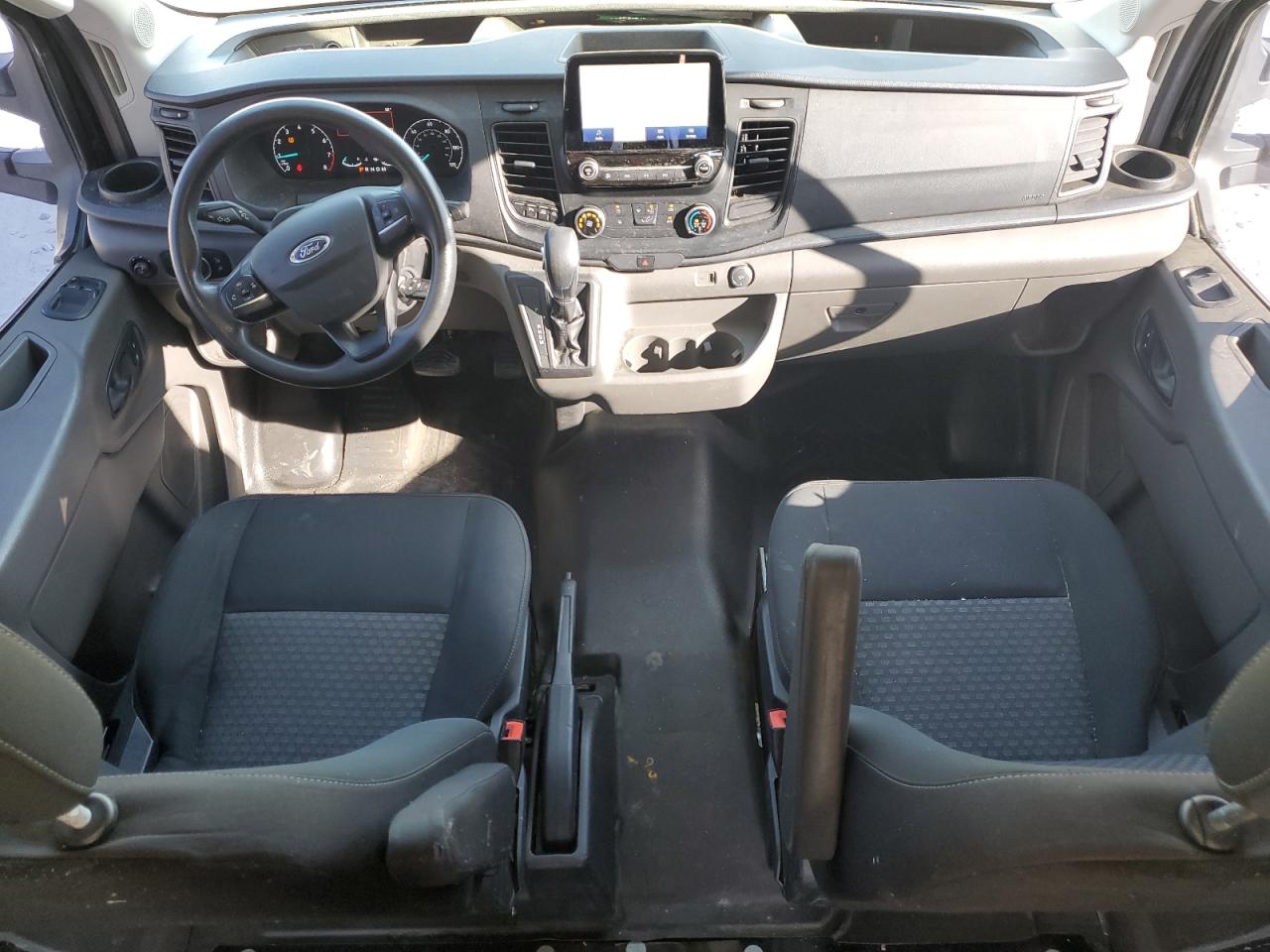2020 Ford Transit VIN 1FTBR1C87LKA53731 Copart auction photo, rear end damage thumbnail 8