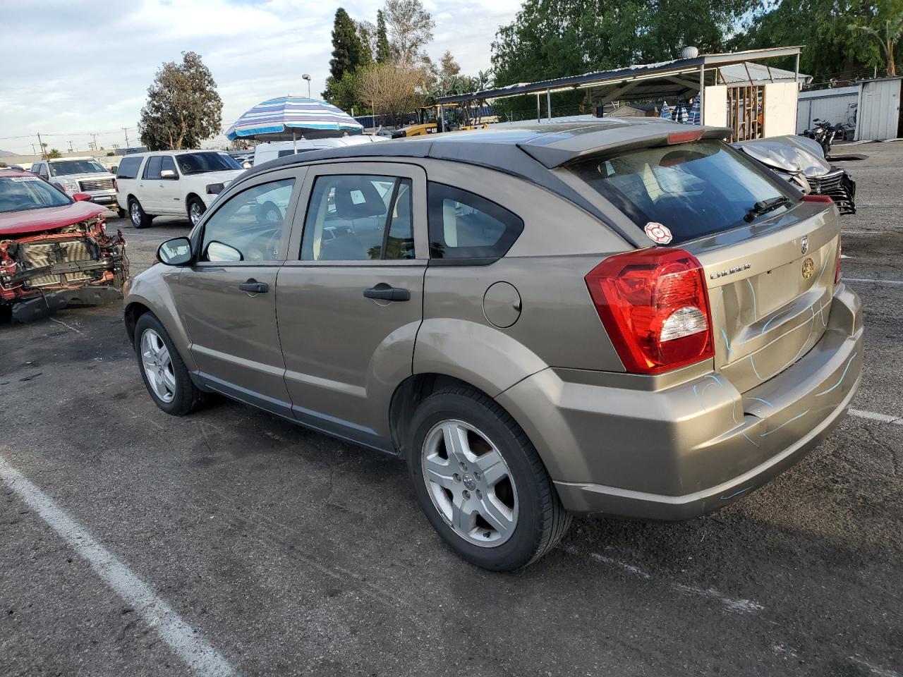 2008 Dodge Caliber VIN 1B3HB28B78D693444 Copart auction photo, rear end damage thumbnail 2