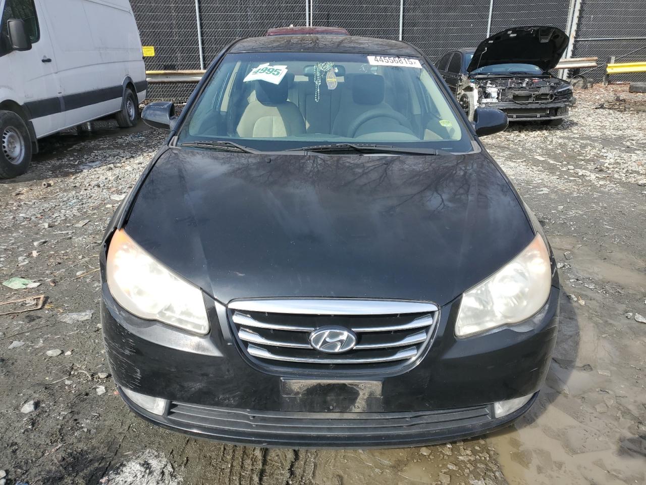2010 Hyundai Elantra VIN KMHDU4AD1AU171599 Copart auction photo, vandalism damage thumbnail 5
