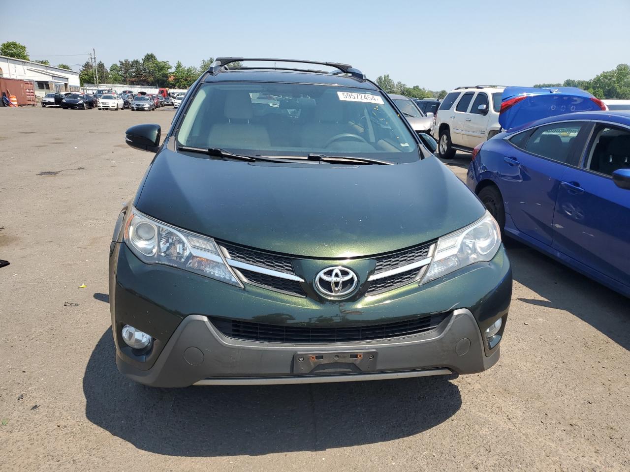 2013 Toyota RAV 4 VIN 2T3RFREV1DW106652 Copart auction photo, minor dent/scratches damage thumbnail 5