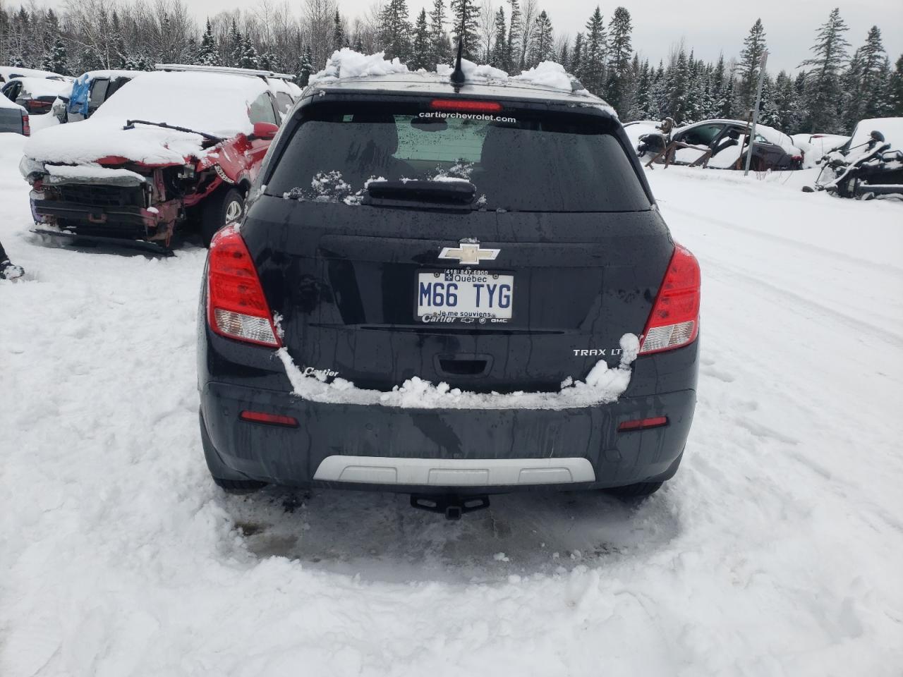 2014 Chevrolet Trax VIN 3GNCJLEB5EL186657 Copart auction photo, water/flood damage thumbnail 6