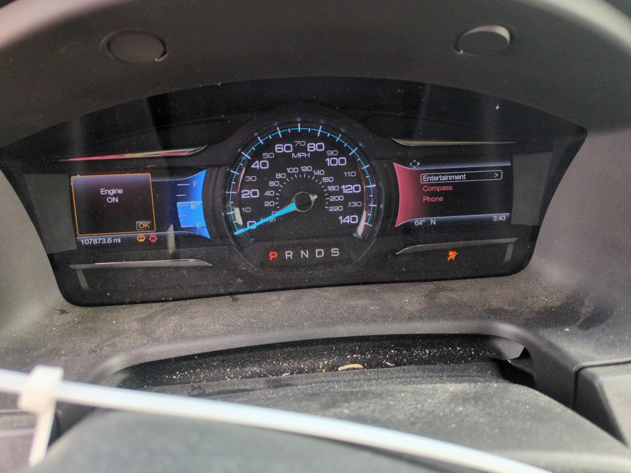 2016 Ford Flex VIN 2FMGK5C82GBA16843 Copart auction photo, front end damage thumbnail 9